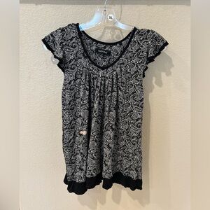 Ellen Tracy Pajama Top S